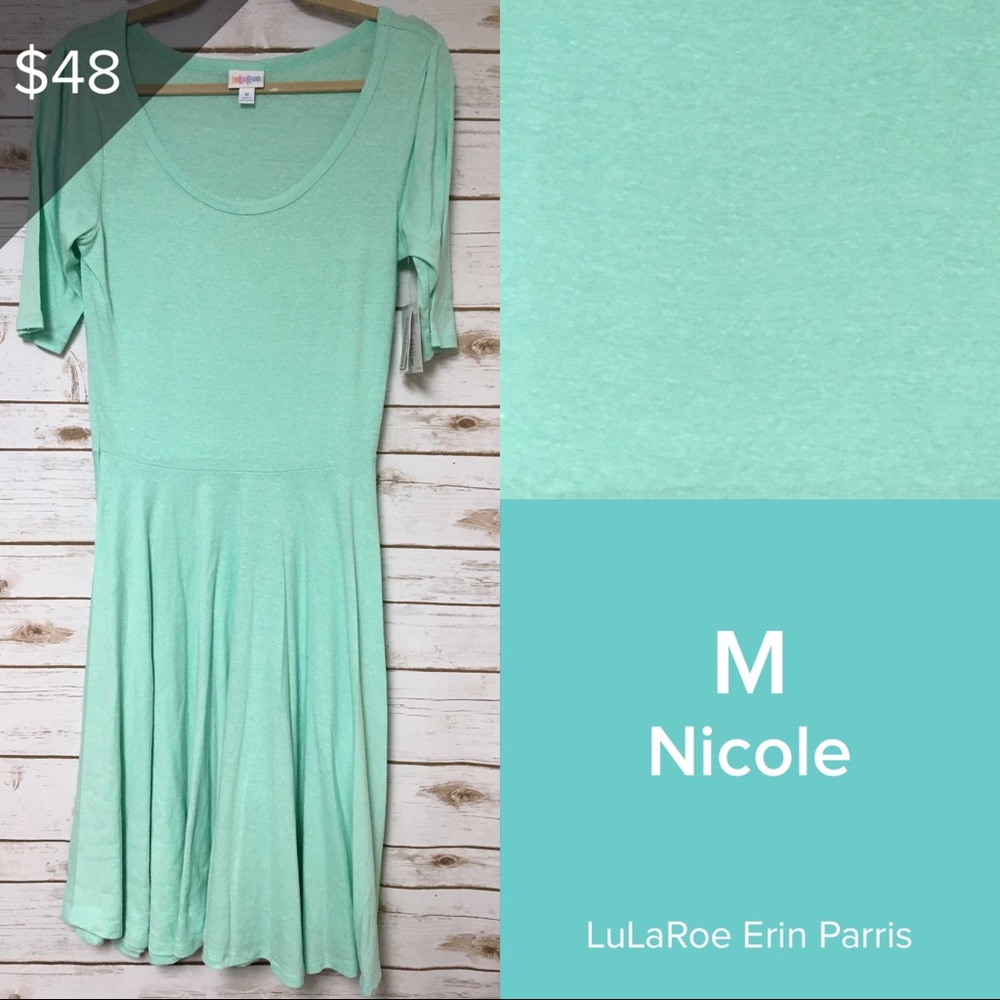 Medium LuLaRoe Nicole Dress